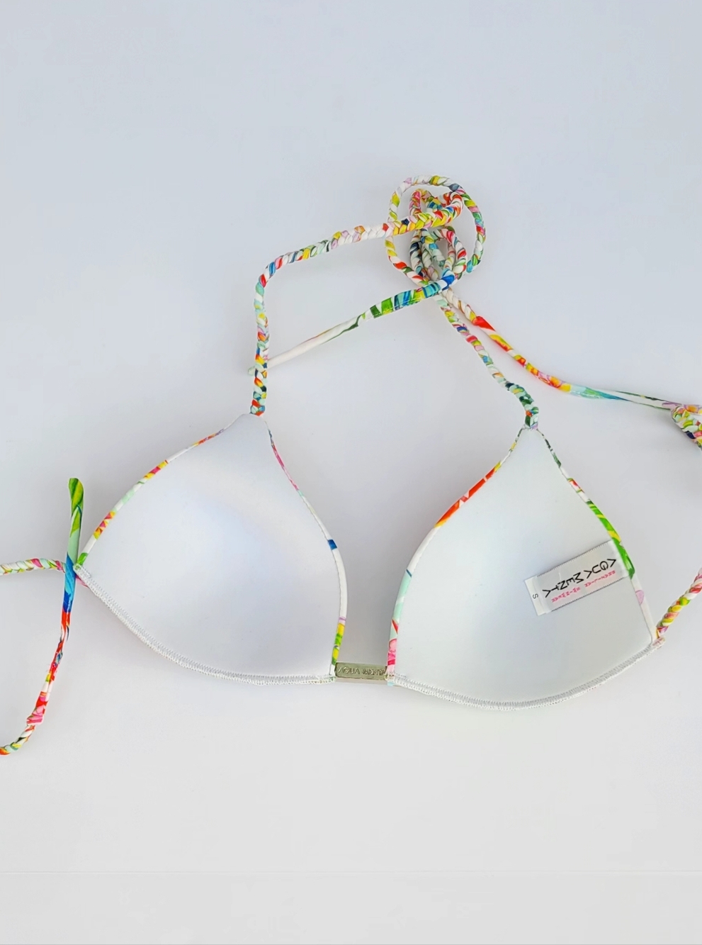 Agua Menta Tropical Floral Bikini Set Size Small Runs Small - Picture 5 of 15